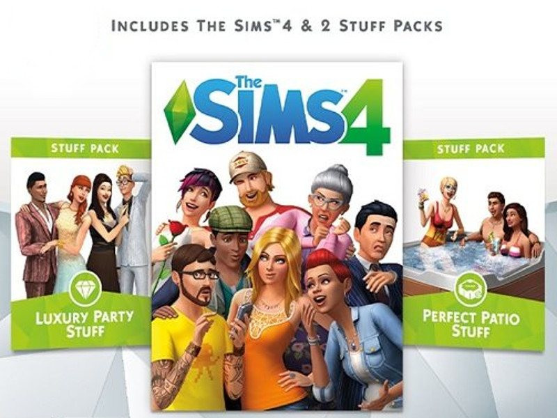 The Sims 4 + Luxury Party + Perfect Patio Stuff Bundle PC Origin