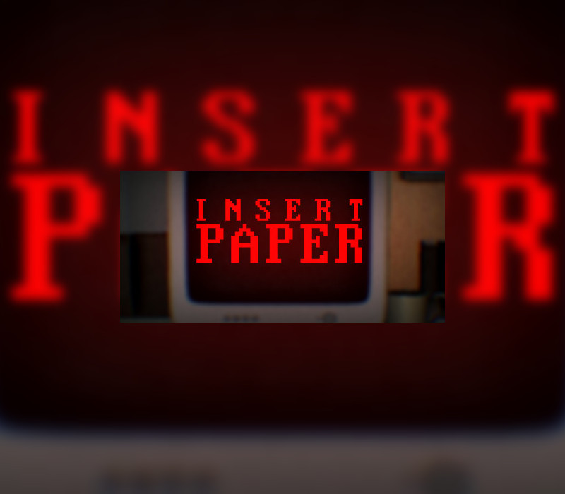 

Insert Paper Steam CD Key