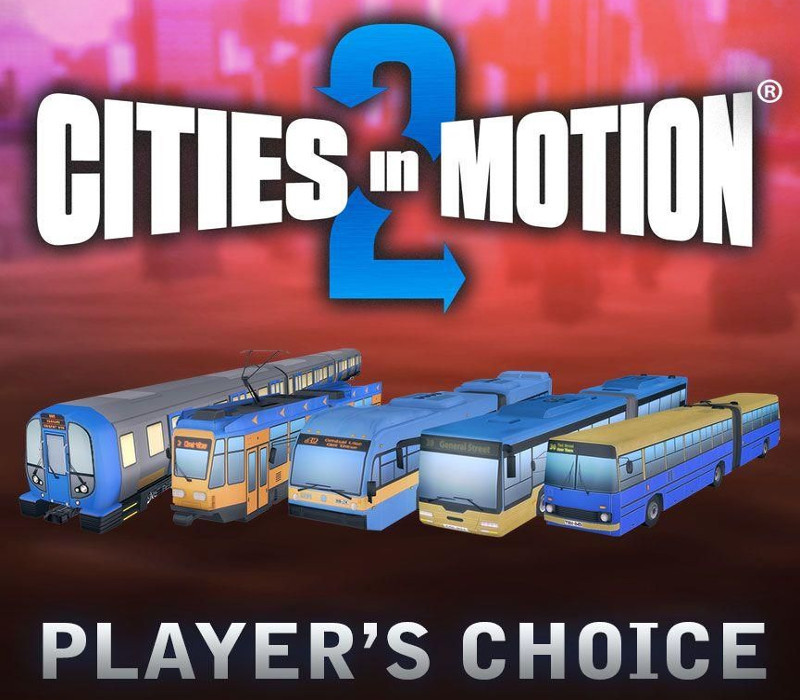 

Cities in Motion 2 - Players Choice Vehicle Pack DLC EU PC Steam CD Key