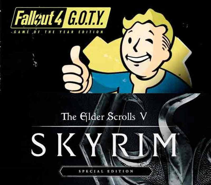 

The Elder Scrolls V: Skyrim Special Edition + Fallout 4 G.O.T.Y. PC Steam CD Key