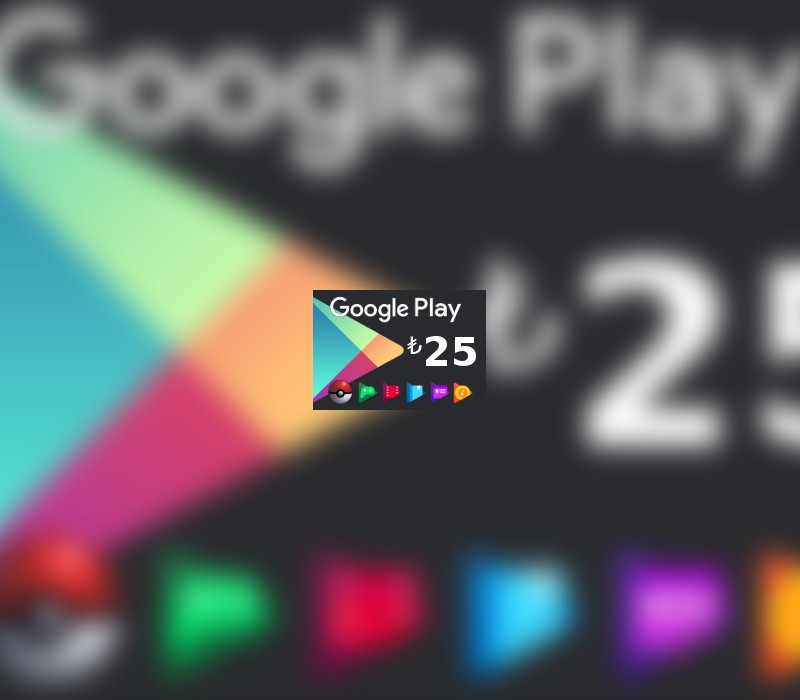 Google Play ₺25 TR Gift Card