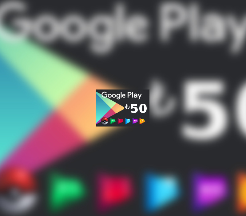 

Google Play ₺50 TR Gift Card