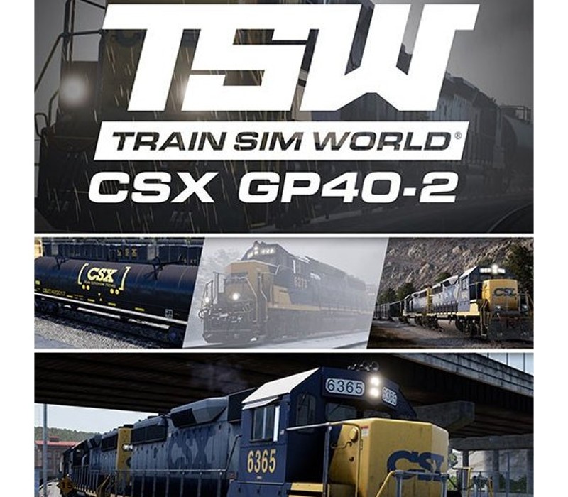 Train Sim World - CSX GP40-2 Loco Add-On DLC Steam CD Key