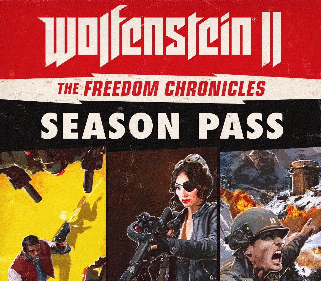 Wolfenstein II: The Freedom Chronicles - Season Pass EU Steam CD Key