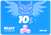 BeastUnbox.com $10 Gift Card
