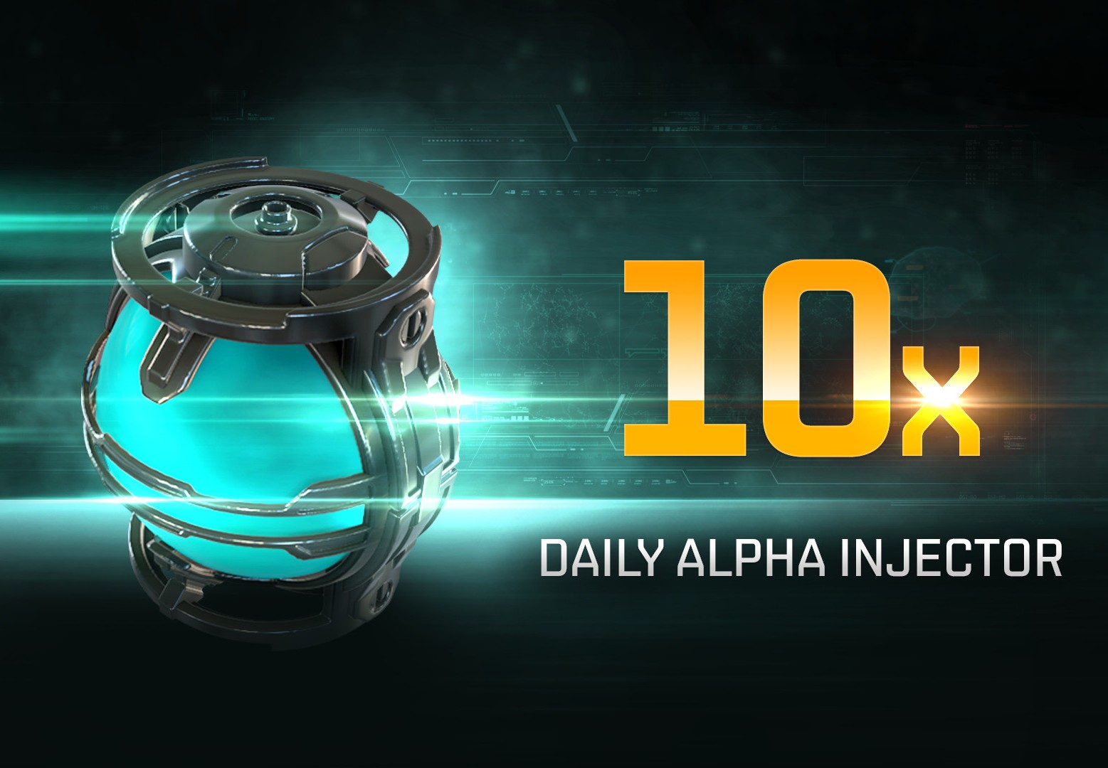 EVE Online: 10 Daily Alpha Injectors Steam Altergift