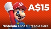Nintendo EShop Prepaid Card A$15 AU Key
