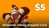 Nintendo eShop Prepaid Card $5 CA Key