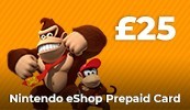Nintendo EShop Prepaid Card £25 UK Key