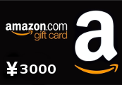 Amazon ¥3000 Gift Card JP