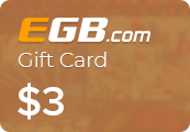 EGB.com Egamingbets $3 Gift Card