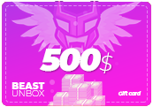 BeastUnbox.com $500 Gift Card
