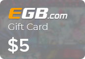 EGB.com Egamingbets $5 Gift Card