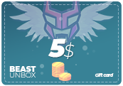 BeastUnbox.com $5 Gift Card
