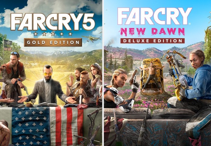 Far Cry 5 Gold Edition + Far Cry New Dawn Deluxe Edition Bundle EU XBOX One CD Key