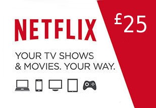 Netflix Gift Card £25 UK