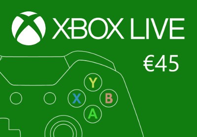 XBOX Live €45 Prepaid Card EU
