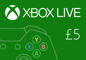 XBOX Live £5 Prepaid Card UK