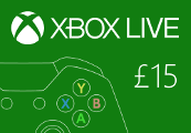 XBOX Live £15 Prepaid Card UK