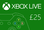 XBOX Live £25 Prepaid Card UK