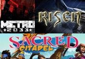 Metro 2033, Risen And Sacred Citadel Steam CD Key