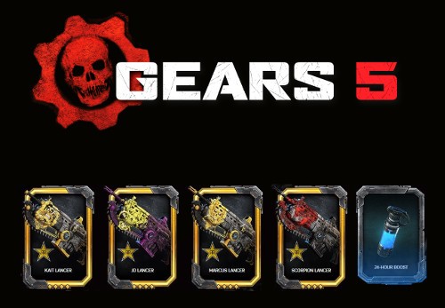 GEARS 5 - Rockstar Energy Exclusive Lancer DLC Pack 5 XBOX One CD Key