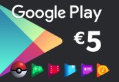 Google Play €5 BE Gift Card