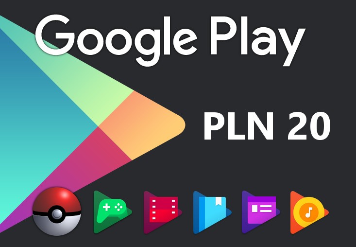 Google Play PLN 20 PL Gift Card