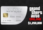 Grand Theft Auto Online - $1,250,000 Great White Shark Cash Card PC Activation Code EU