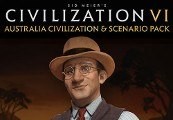 Sid Meier's Civilization VI - Australia Civilization & Scenario Pack DLC EU Steam CD Key