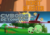 Cyborg Detonator + Zombie Boom + Beast Blaster Steam CD Key