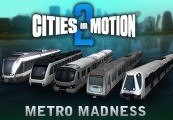 Cities in Motion 2 - Metro Madness DLC Steam CD Key