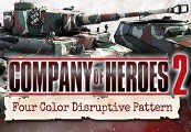 Company Of Heroes 2 - German Skin: Four Color Disruptive Pattern Bundle Steam CD Key
