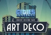 Cities: Skylines - Content Creator Pack: Art Deco DLC EU Steam CD Key