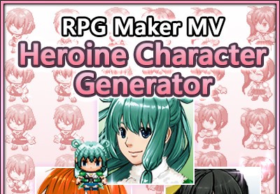 RPG Maker MV - Heroine Character Generator DLC EU Steam CD Key