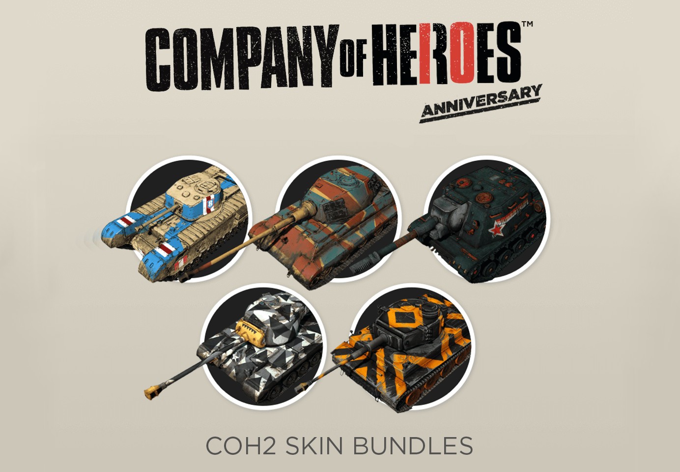 Company of Heroes 2 - 10 Year Anniversary Exclusive Skins Pack Steam CD Key