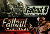 Fallout 3 GOTY + Fallout New Vegas Ultimate Edition ROW Steam CD Key