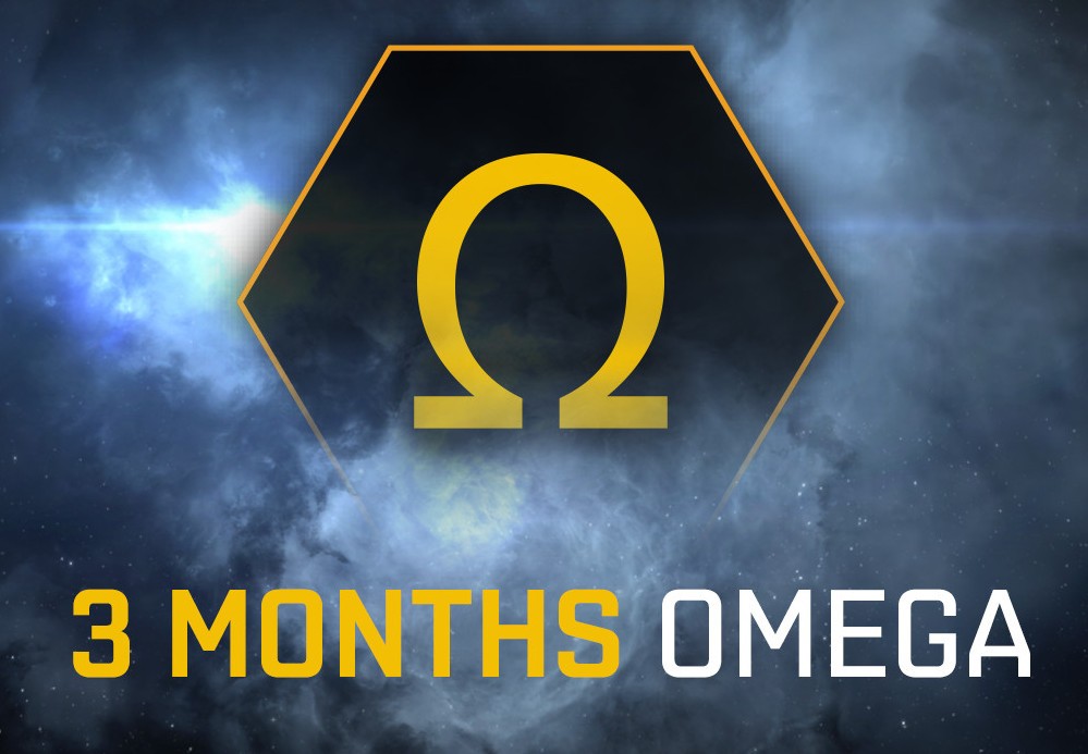 EVE Online 3 Monate Omega Time Gamecard