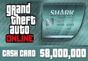 Grand Theft Auto Online - $8,000,000 Megalodon Shark Cash Card PC Activation Code EU