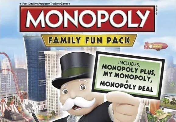 MONOPOLY FAMILY FUN PACK EU XBOX One CD Key