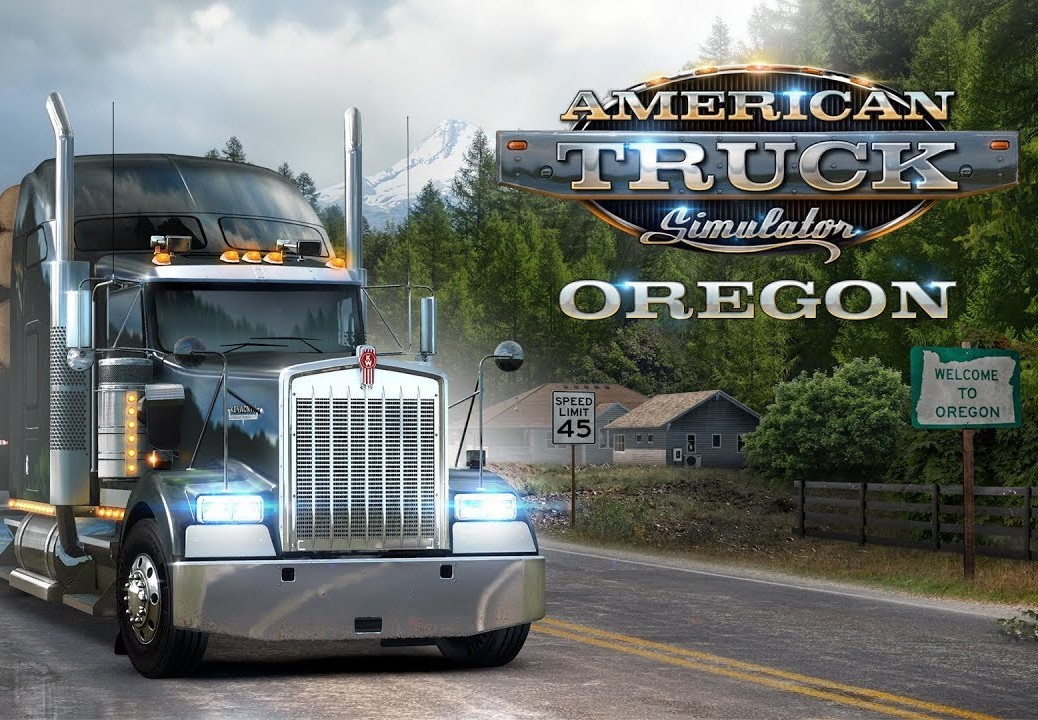 American Truck Simulator - Oregon DLC EU Steam CD Key