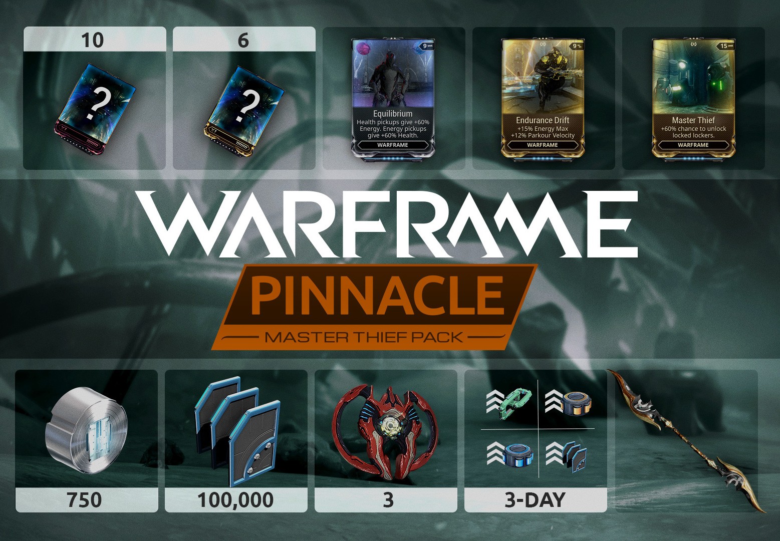 Warframe - Master Thief Pinnacle DLC Steam CD Key