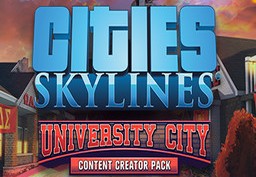 Cities: Skylines - Content Creator Pack: University City DLC EU Steam CD Key