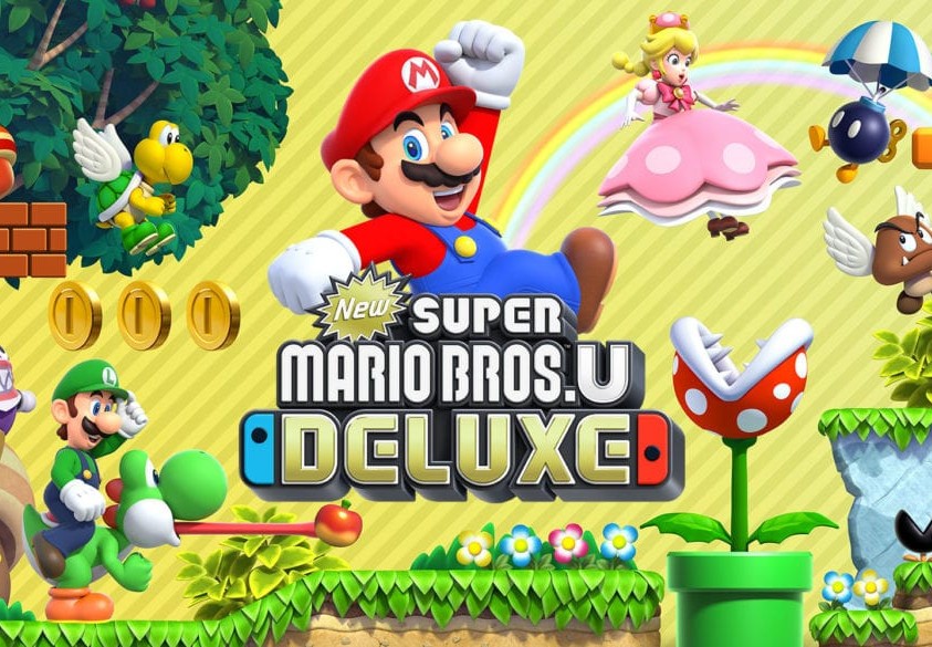 New Super Mario Bros U Deluxe Nintendo Switch Account Pixelpuffin.net Activation Link