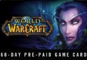 World Of Warcraft 60 DAYS Pre-Paid Time Card US