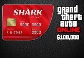 Grand Theft Auto Online - $100,000 Red Shark Cash Card DE PS4 CD Key