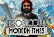 Tropico 4 - Modern Times DLC EU Steam CD Key
