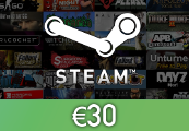 Steam Gift Card €30 EU Activation Code