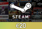 Steam Wallet Card €20 EU Activation Code