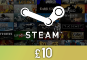 Steam Wallet Card £10 UK Activation Code